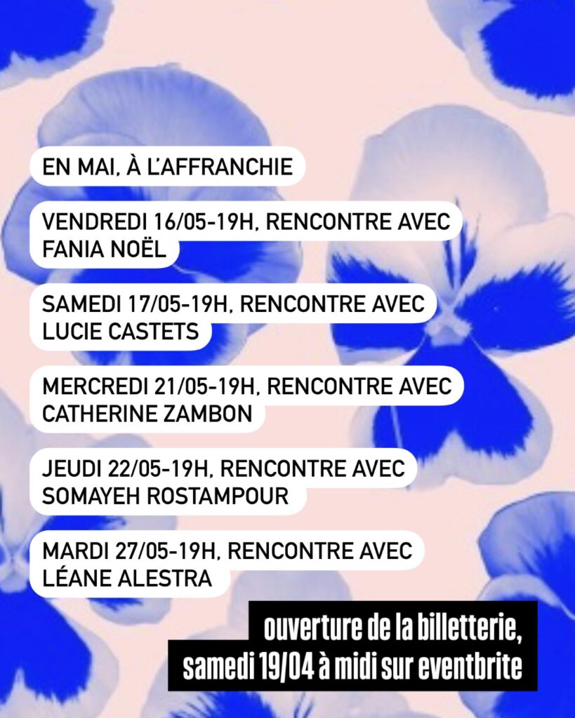 Programme mai 2025