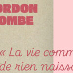 Cordon tombe d'Aurélie Olivier