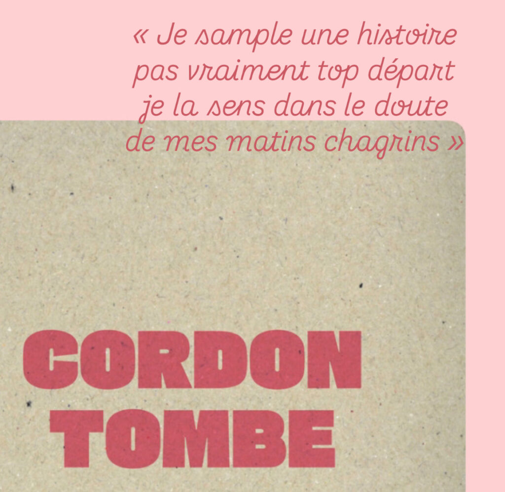 Cordon tombe d'Aurélie Olivier