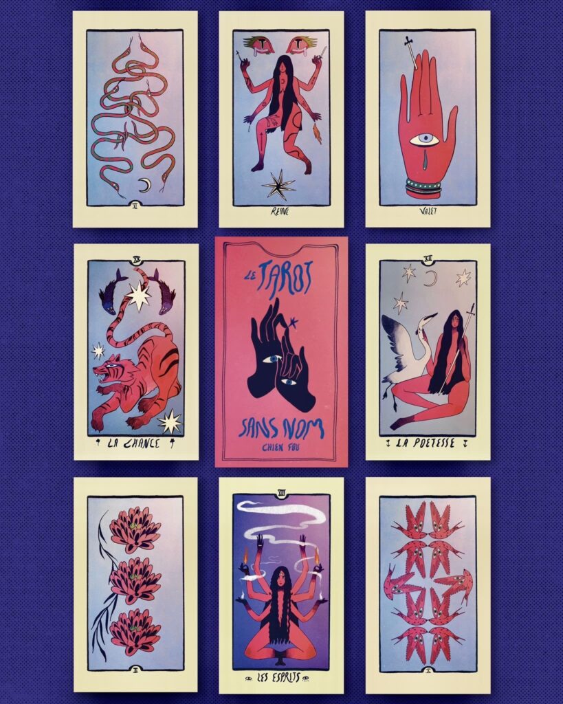 Préventes // Tarot Sans Nom by Chien Fou